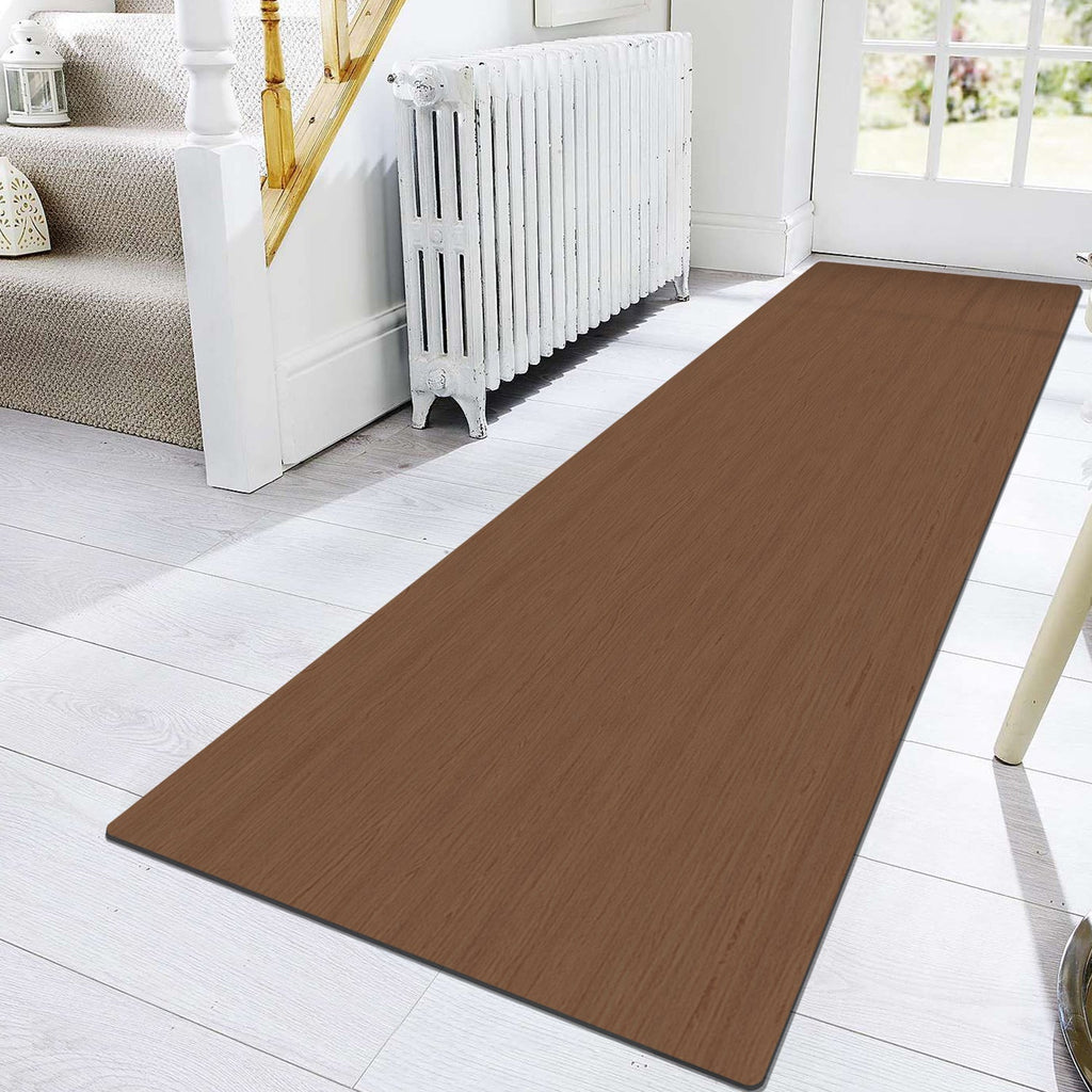 Pu Leather Soft Long Hallway Runner Rugs Mat 83" x 28"