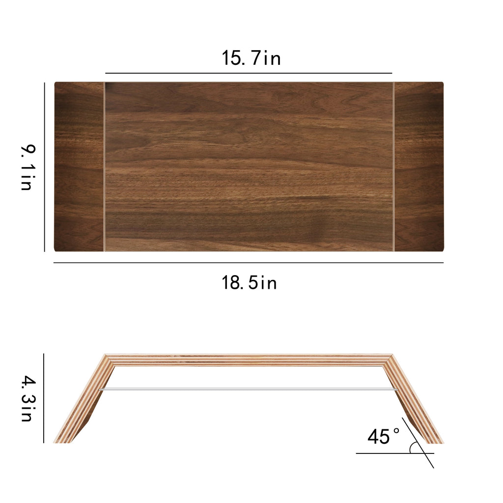 Monitor Stand Solid Wood Desktop Stands for Laptop (Two Color)