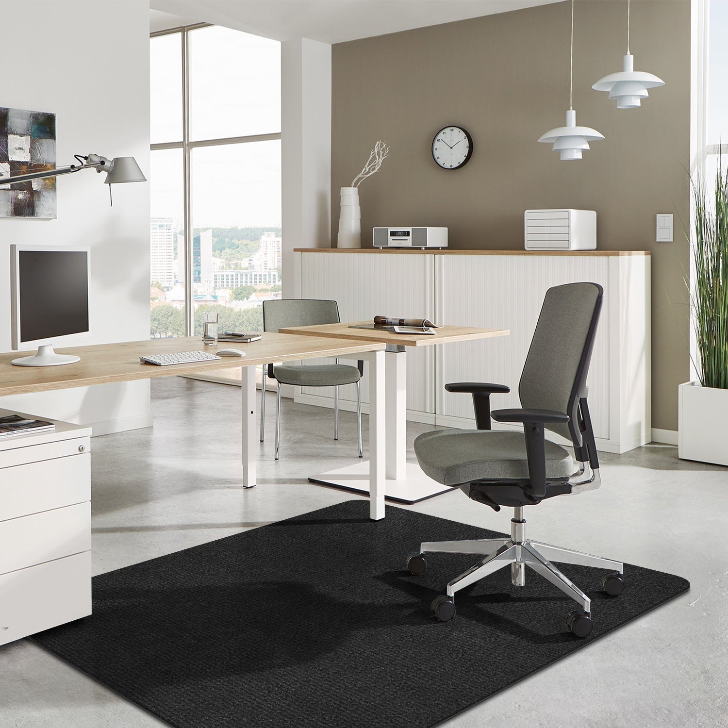 Aothia Office Hardwood Floor Chair Mat (Four Color)