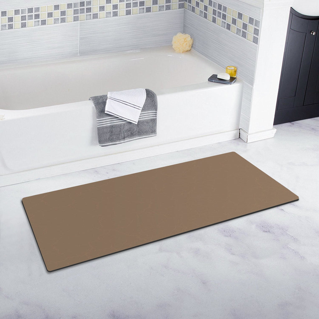 Suede Bathroom Mat Set