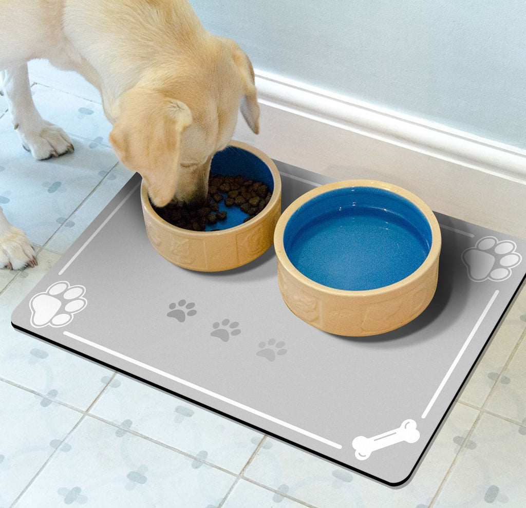 PU pet mat hallway mat Absorbent Large Pet Feeding Mat
