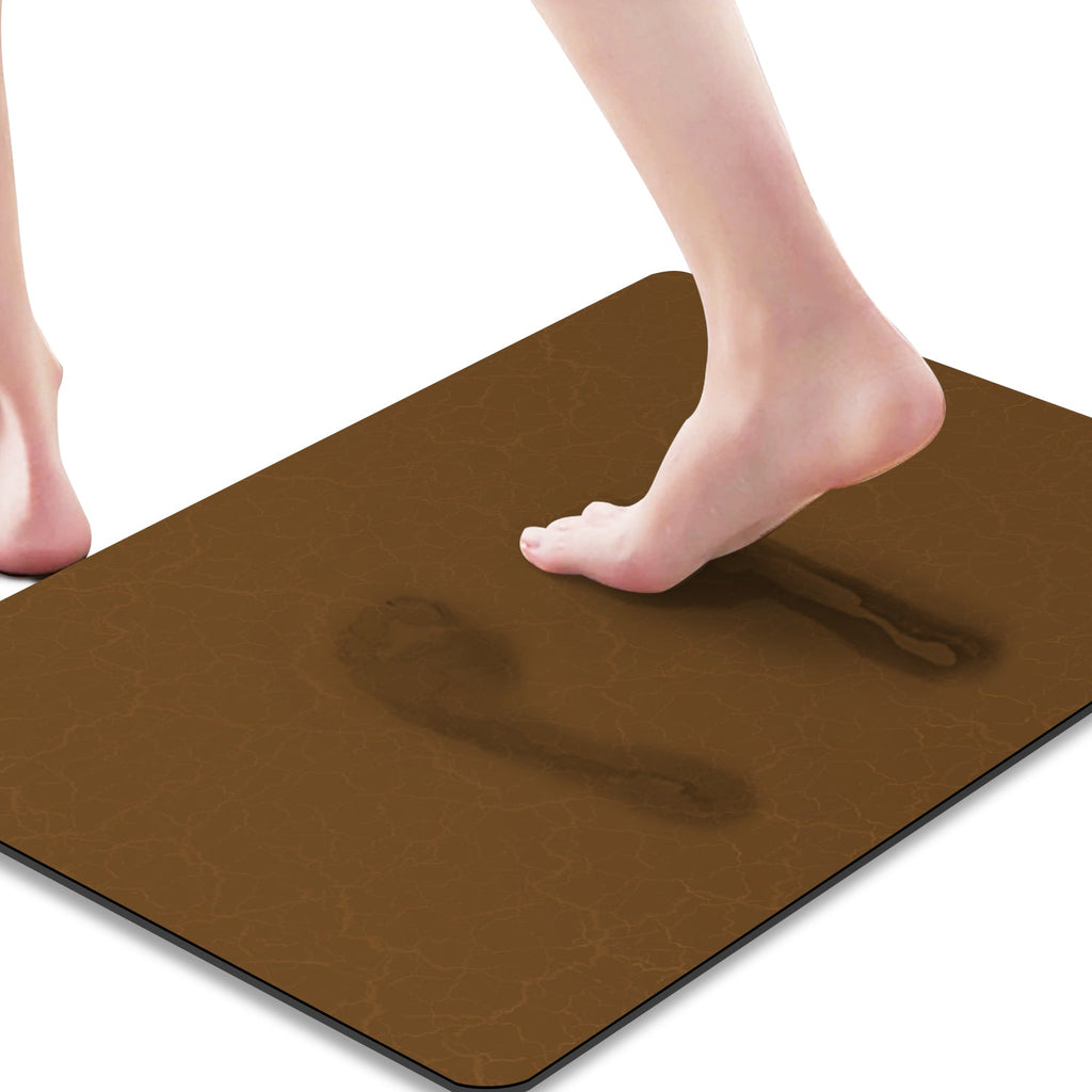 Suede Bathroom Mat Set