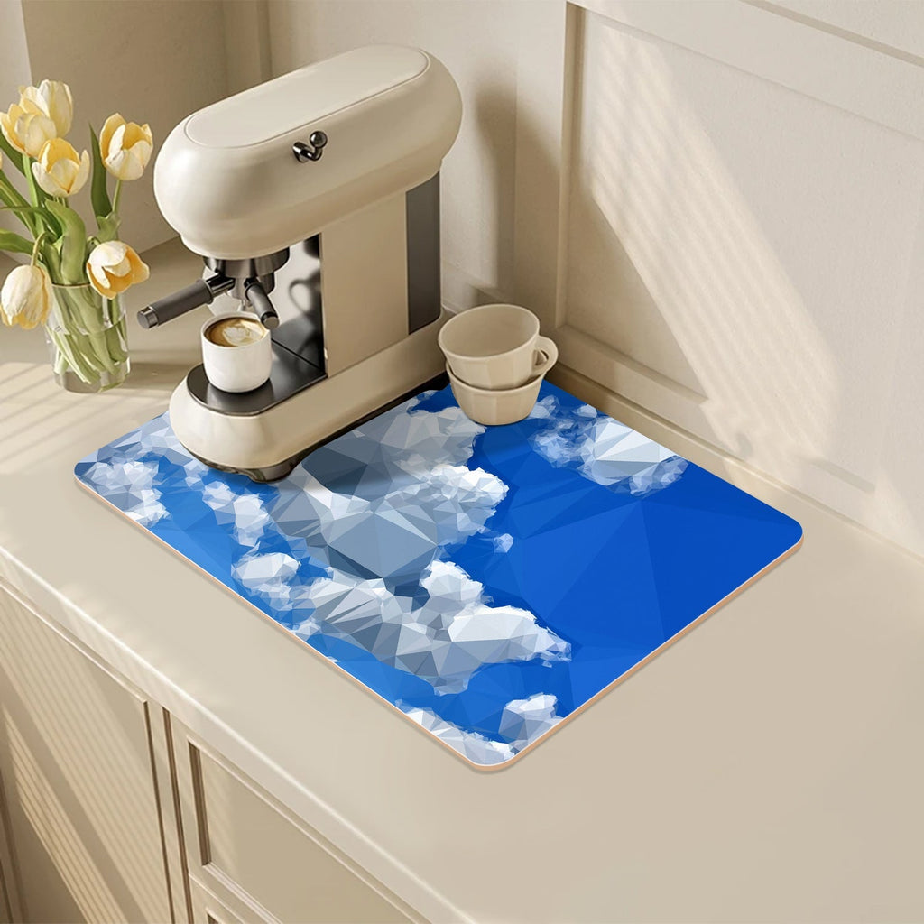 Coffee Absorbent Mat coffee maker mat for Countertop