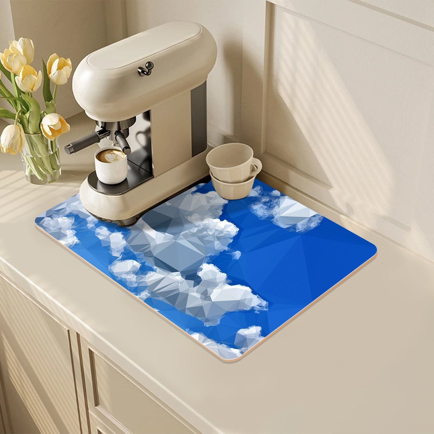 Coffee Absorbent Mat coffee maker mat for Countertop