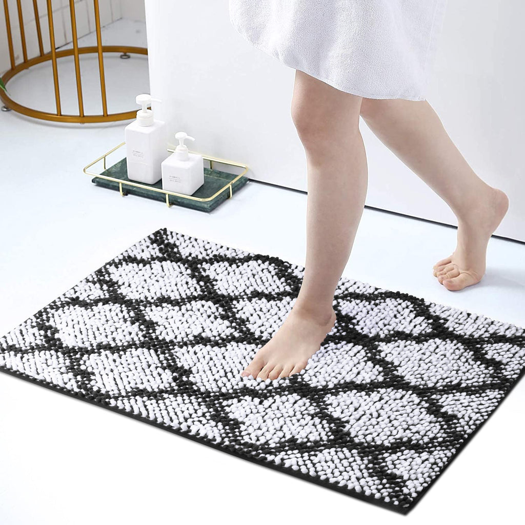 Indoor Door Mats Machine Washable Rugs 24x17 Inch Small Door Mat