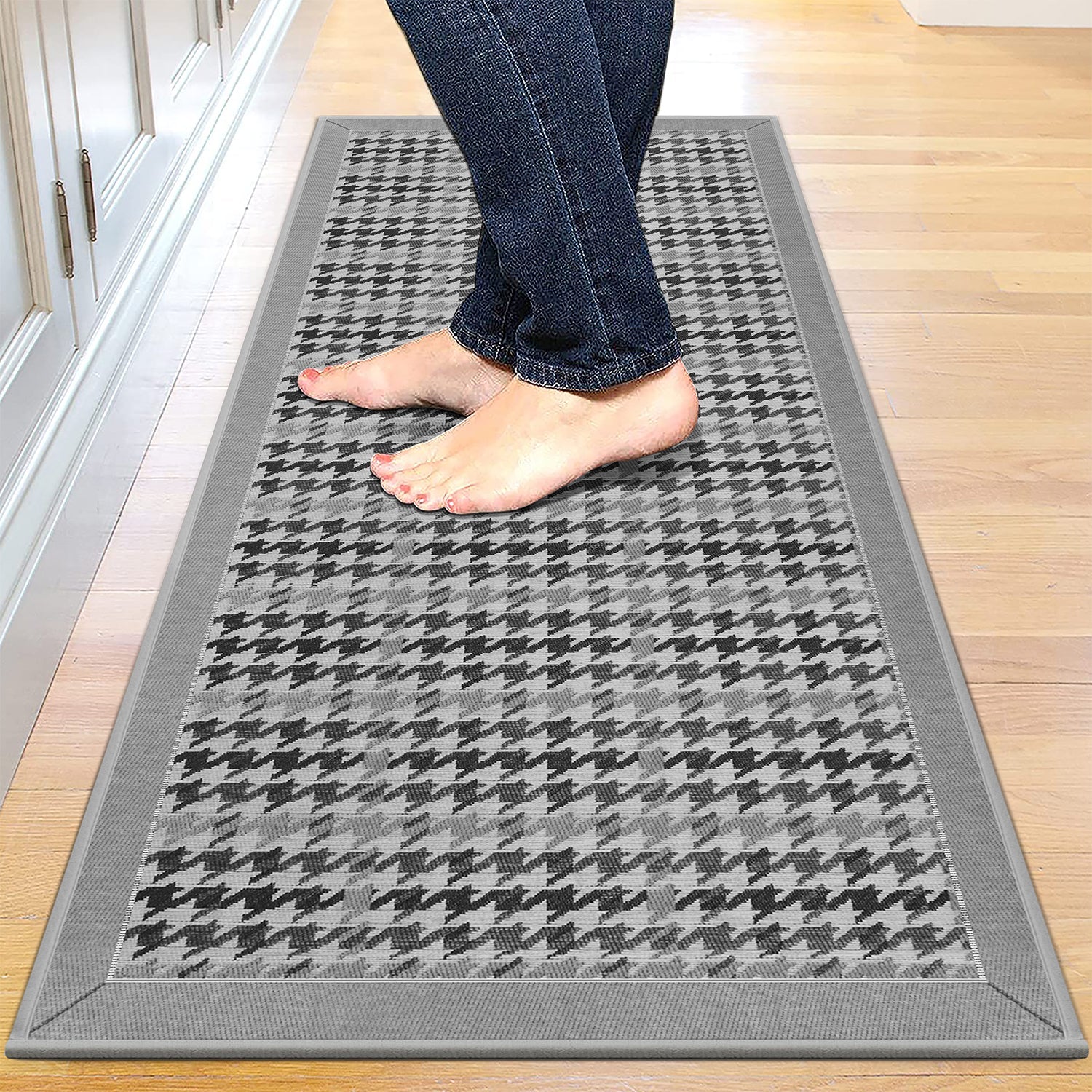 Large Kitchen Rugs 4Ft Waterproof Non Slip Kitchen Mats