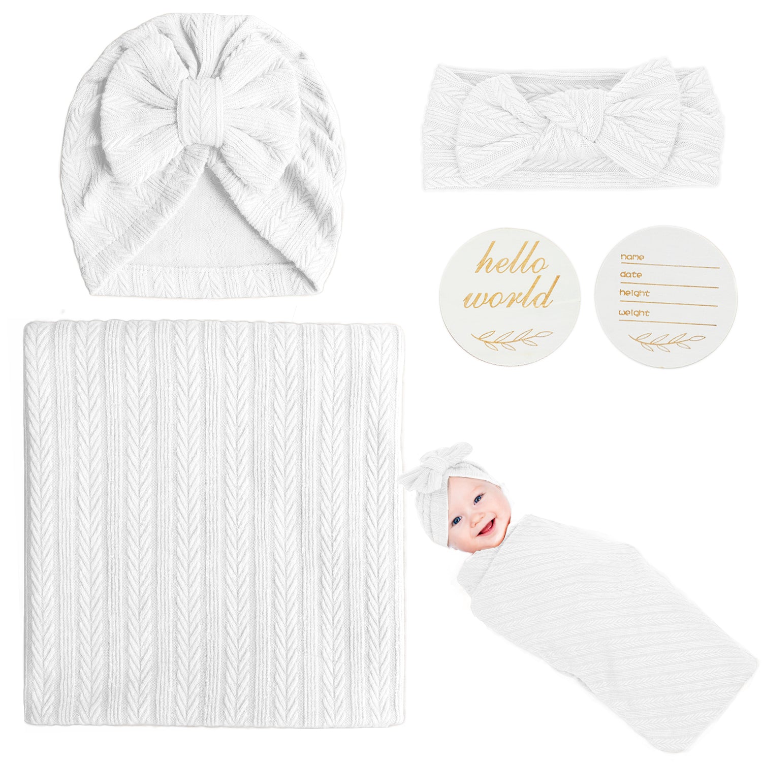 Baby Blankets 5PCS Security Blanket for Babies