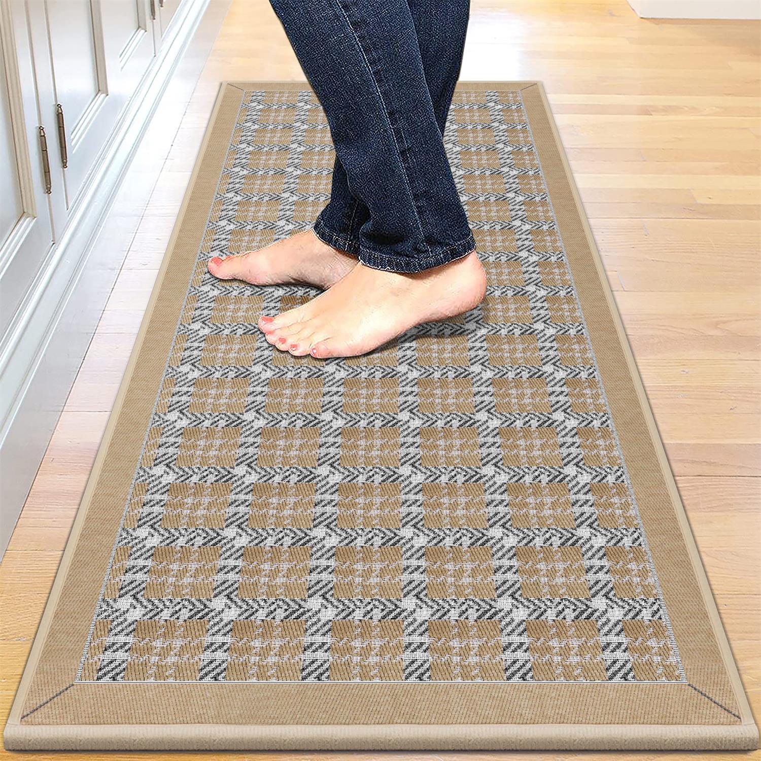 Large Kitchen Rugs 4Ft Waterproof Non Slip Kitchen Mats