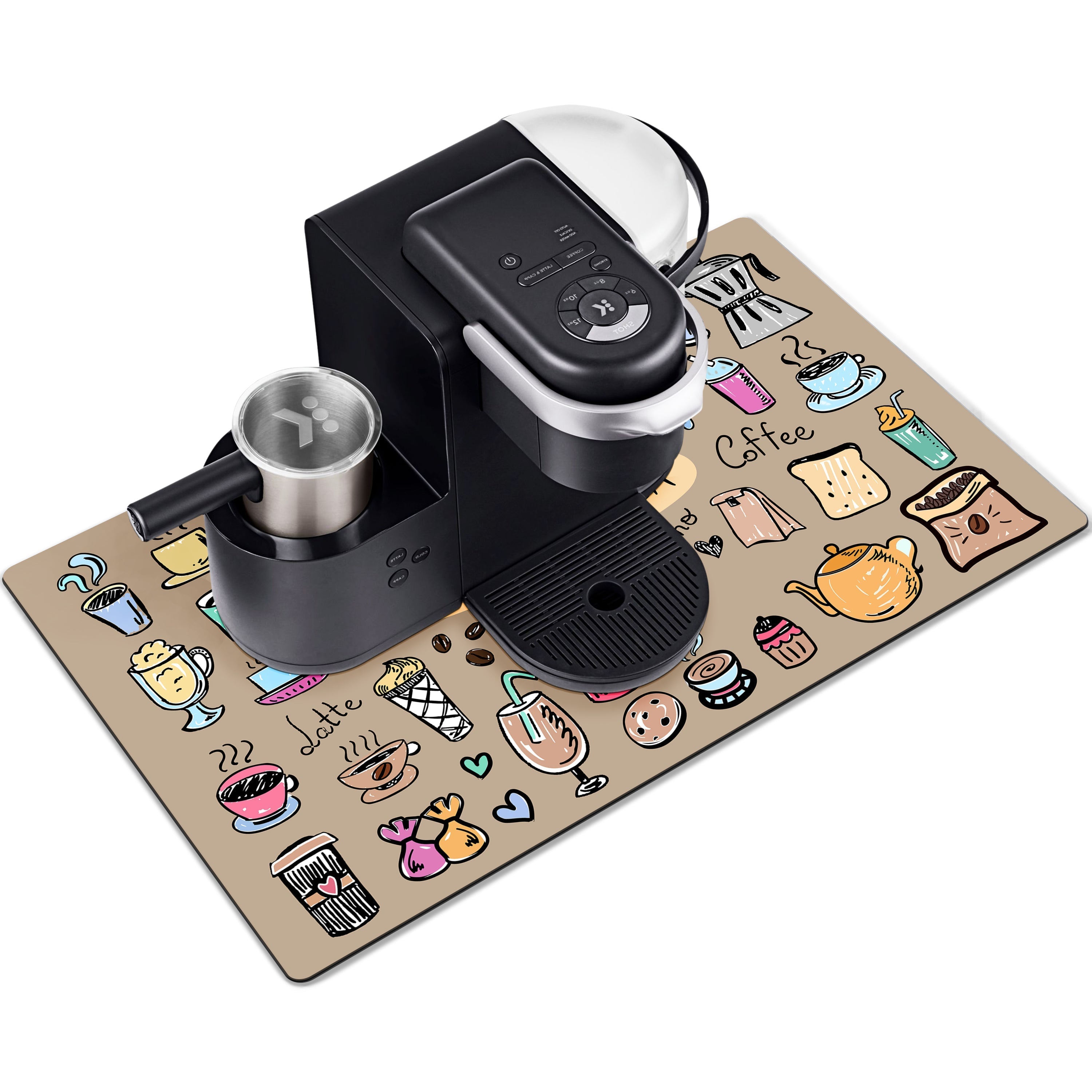 Coffee Absorbent Mat coffee maker mat for Countertop