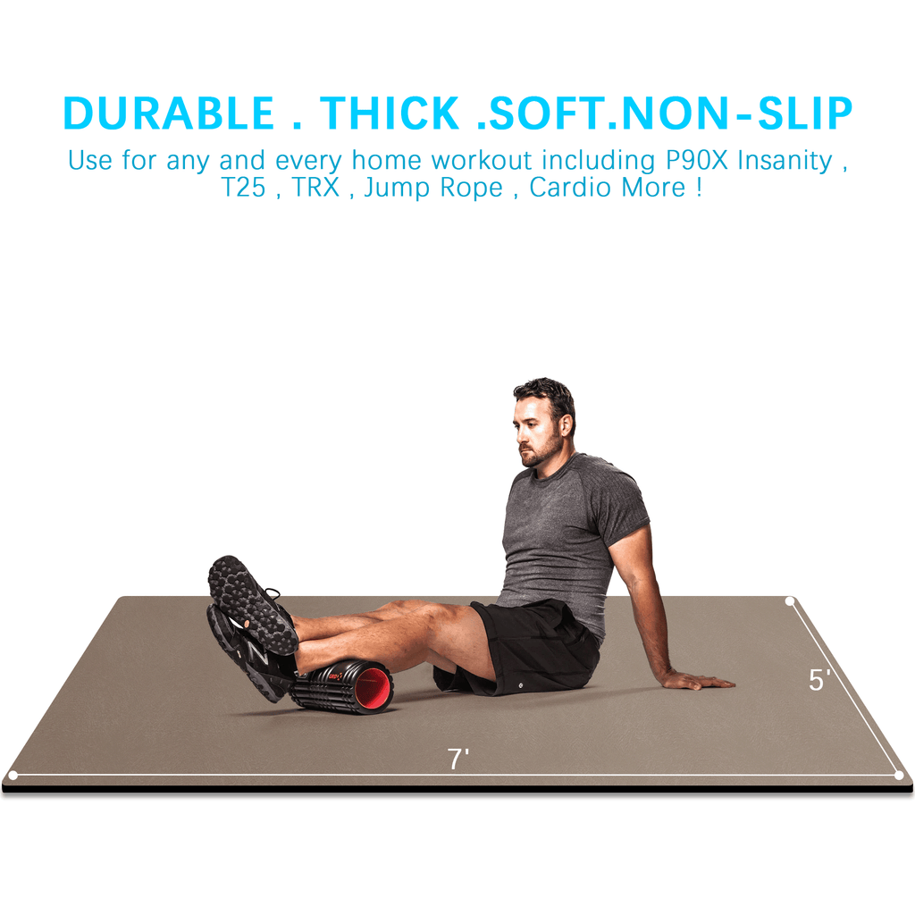 Large exercise mat workout yoga