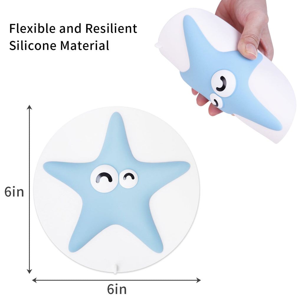 Bathtub Drain Plug Silicone Shower Drain Cover