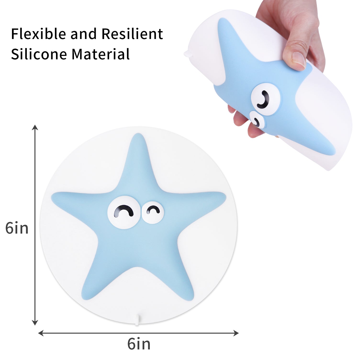 Bathtub Drain Plug Silicone Shower Drain Cover