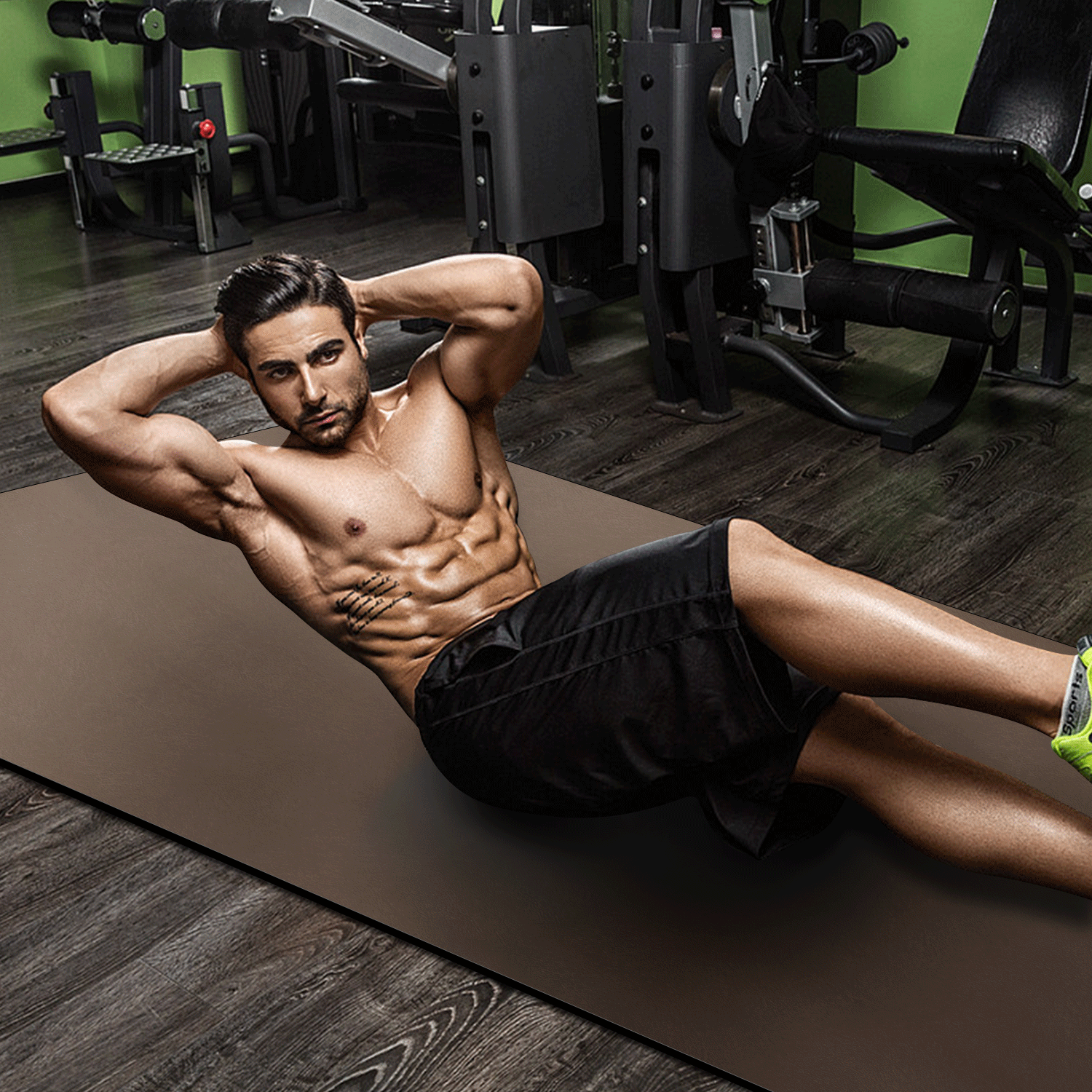 Large exercise mat workout yoga