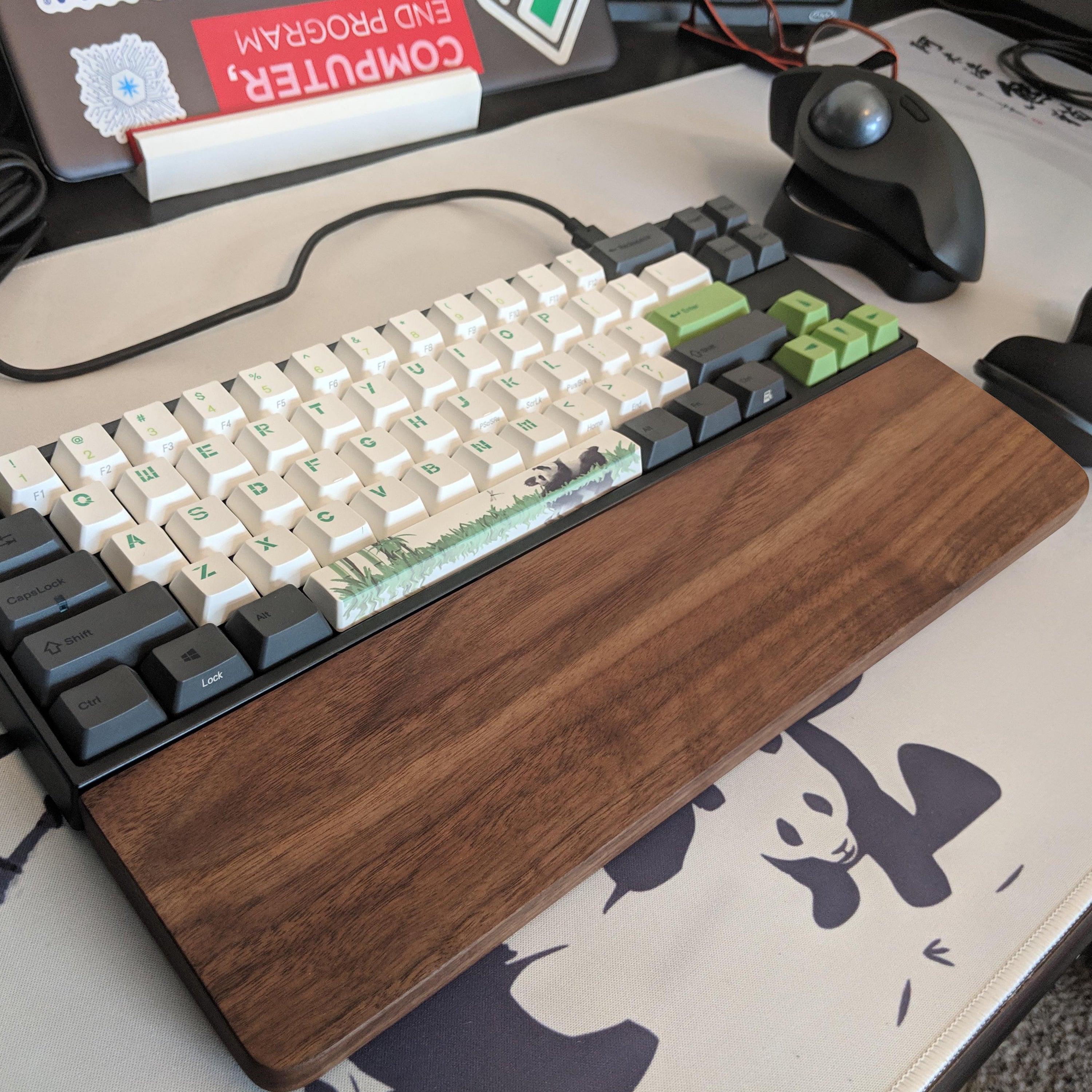Aothia Keyboard Wooden Wrist Res
