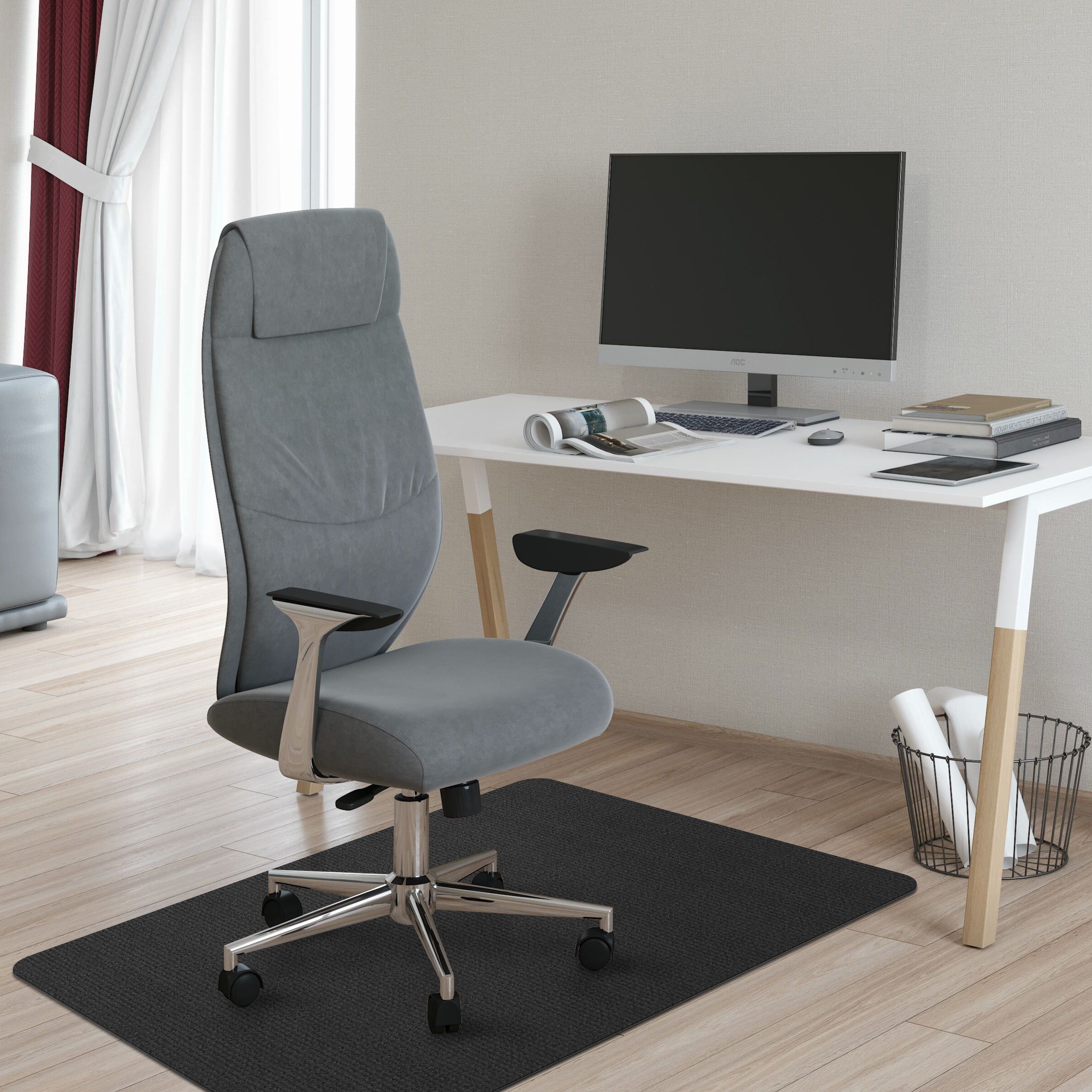 Aothia Office Hardwood Floor Chair Mat (Four Color)