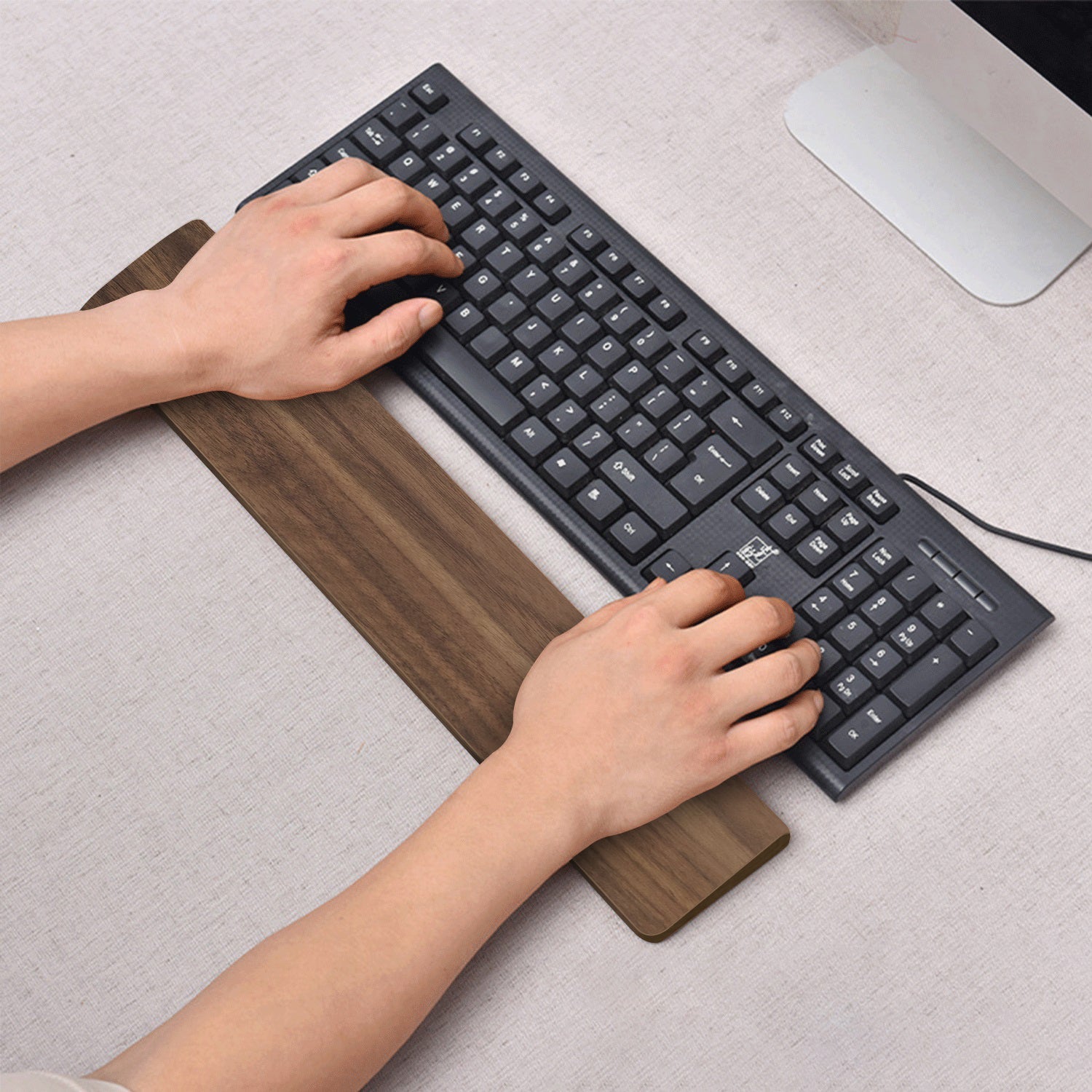 Aothia Keyboard Wooden Wrist Res