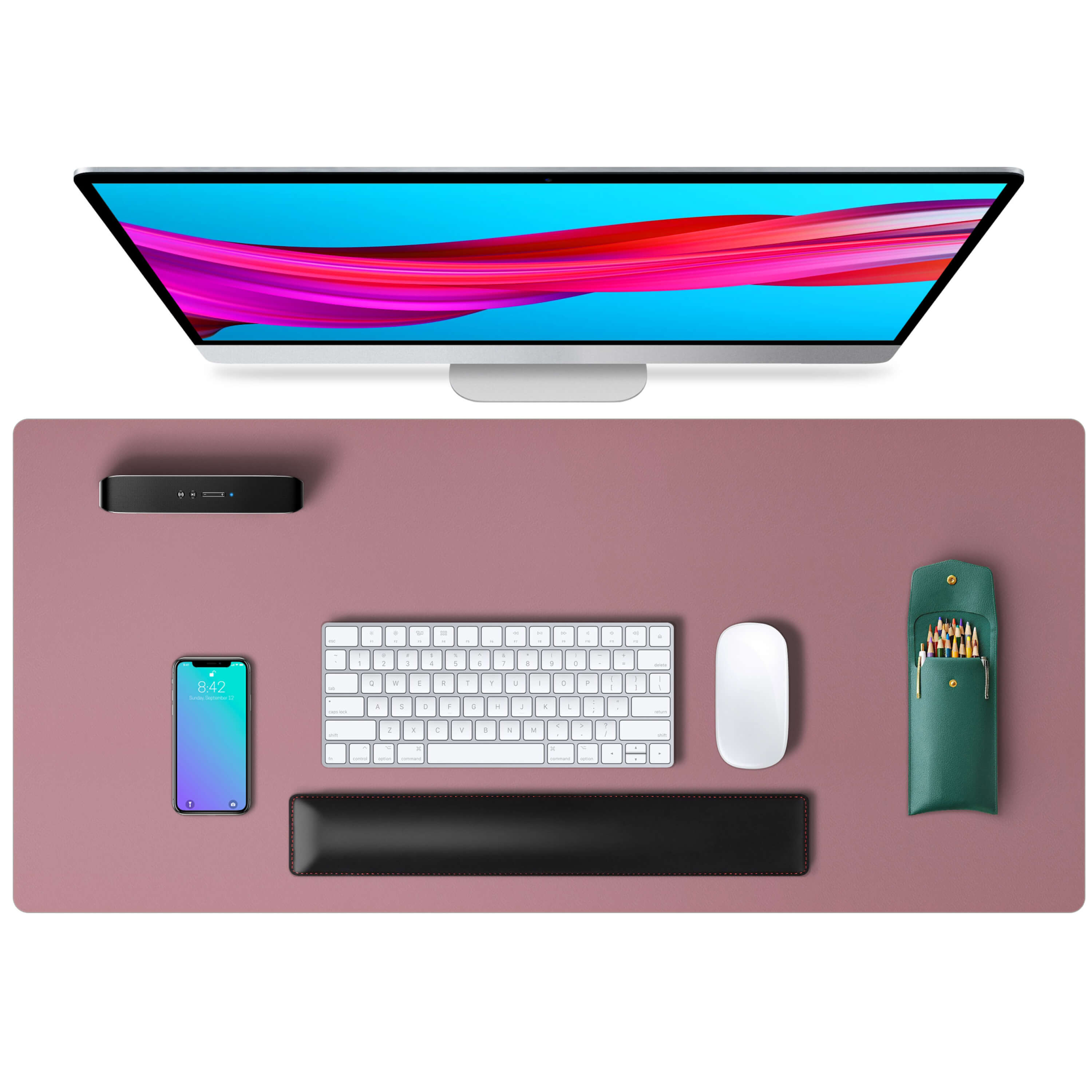 Leather Desk Pad Office Desk Mat