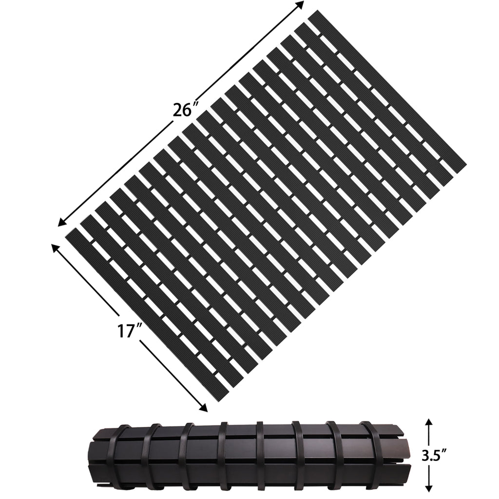 Inside Shower Mat Non Slip Bathtub Mat for Tub Without Suction Cups