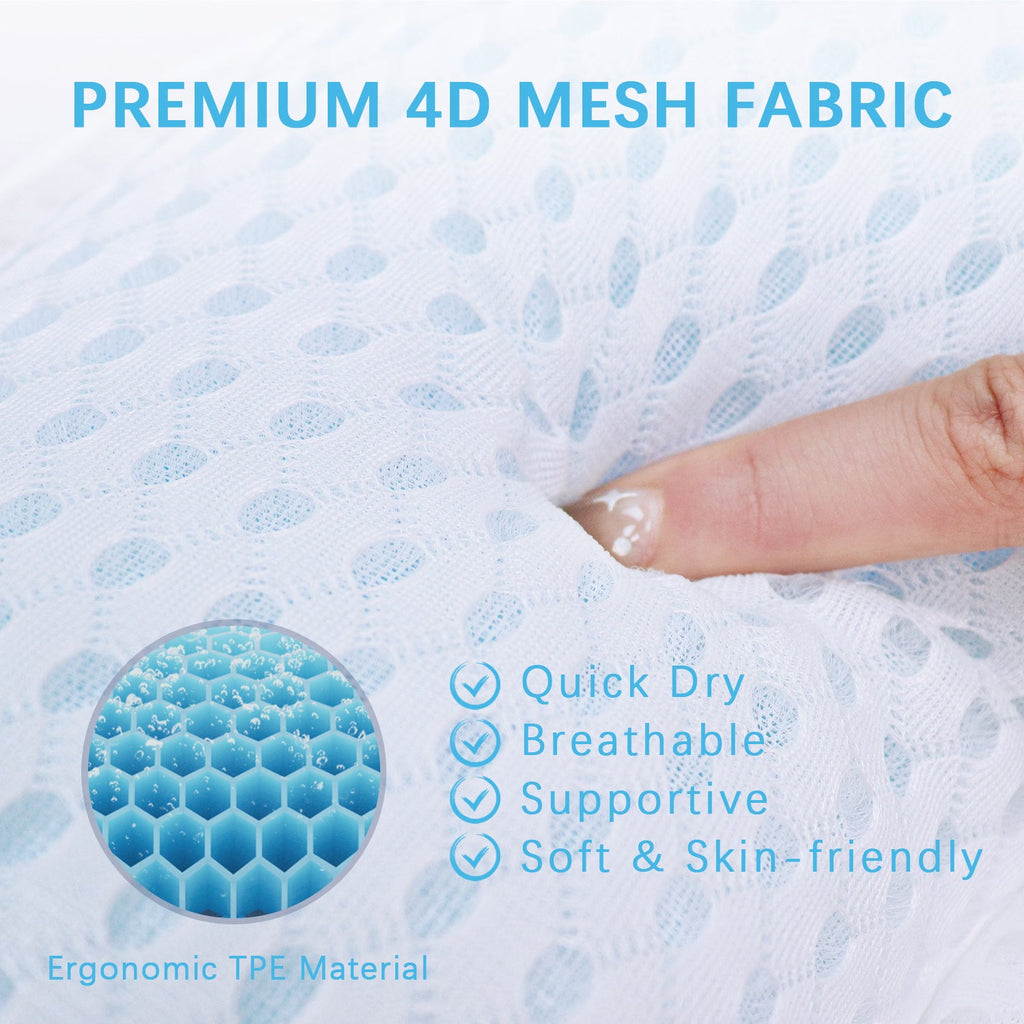 Bathtub Bath Pillows for Tub Full Body with Ergonomic TPE