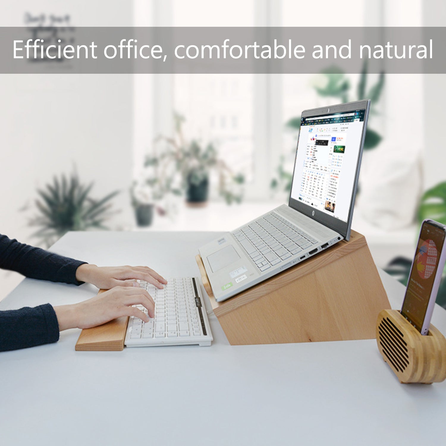 Aothia Keyboard Wooden Wrist Res