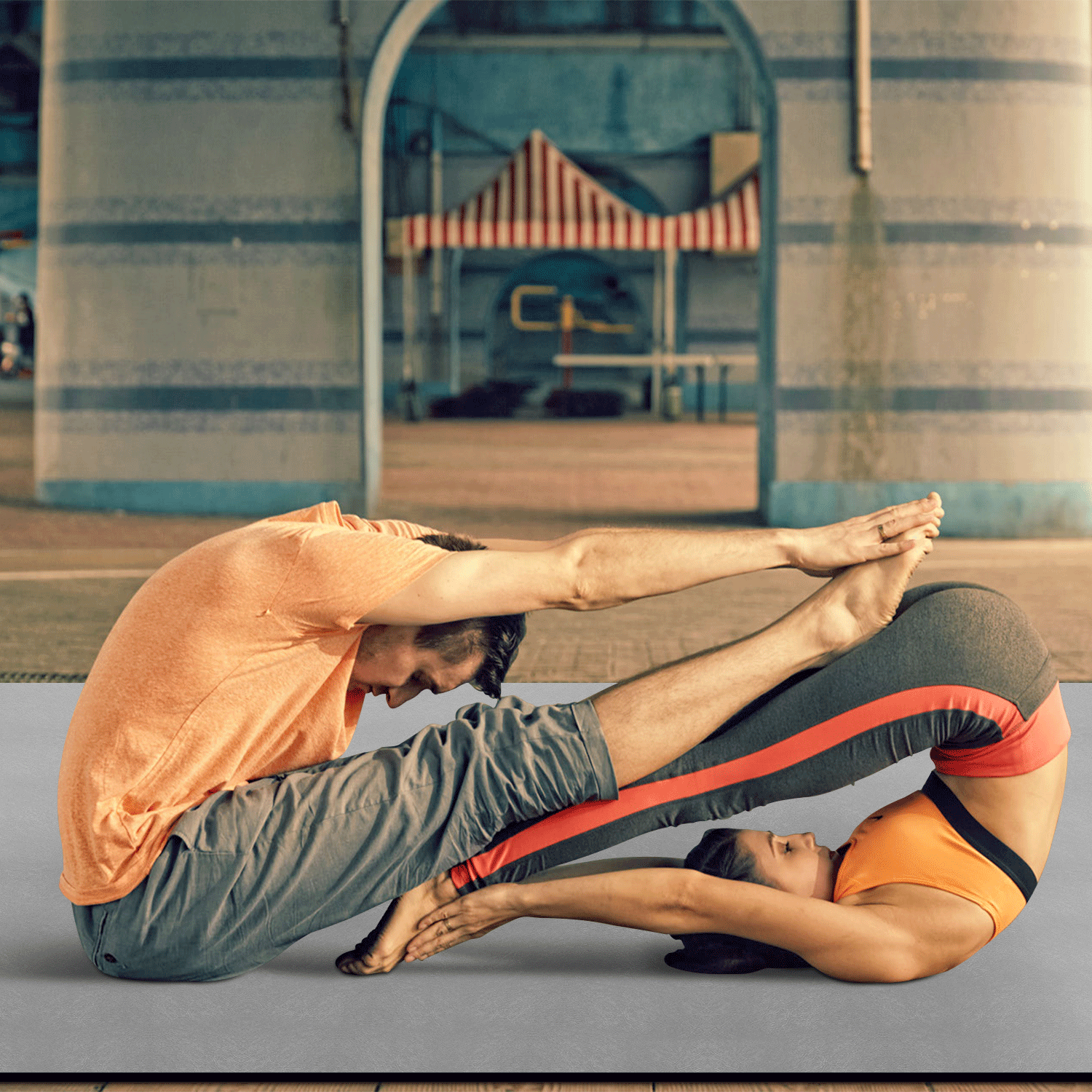 Large exercise mat workout yoga