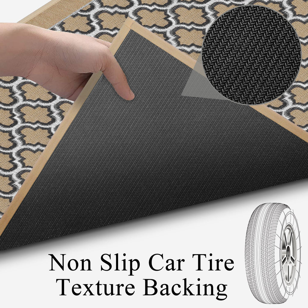 Large Kitchen Rugs 4Ft Waterproof Non Slip Kitchen Mats