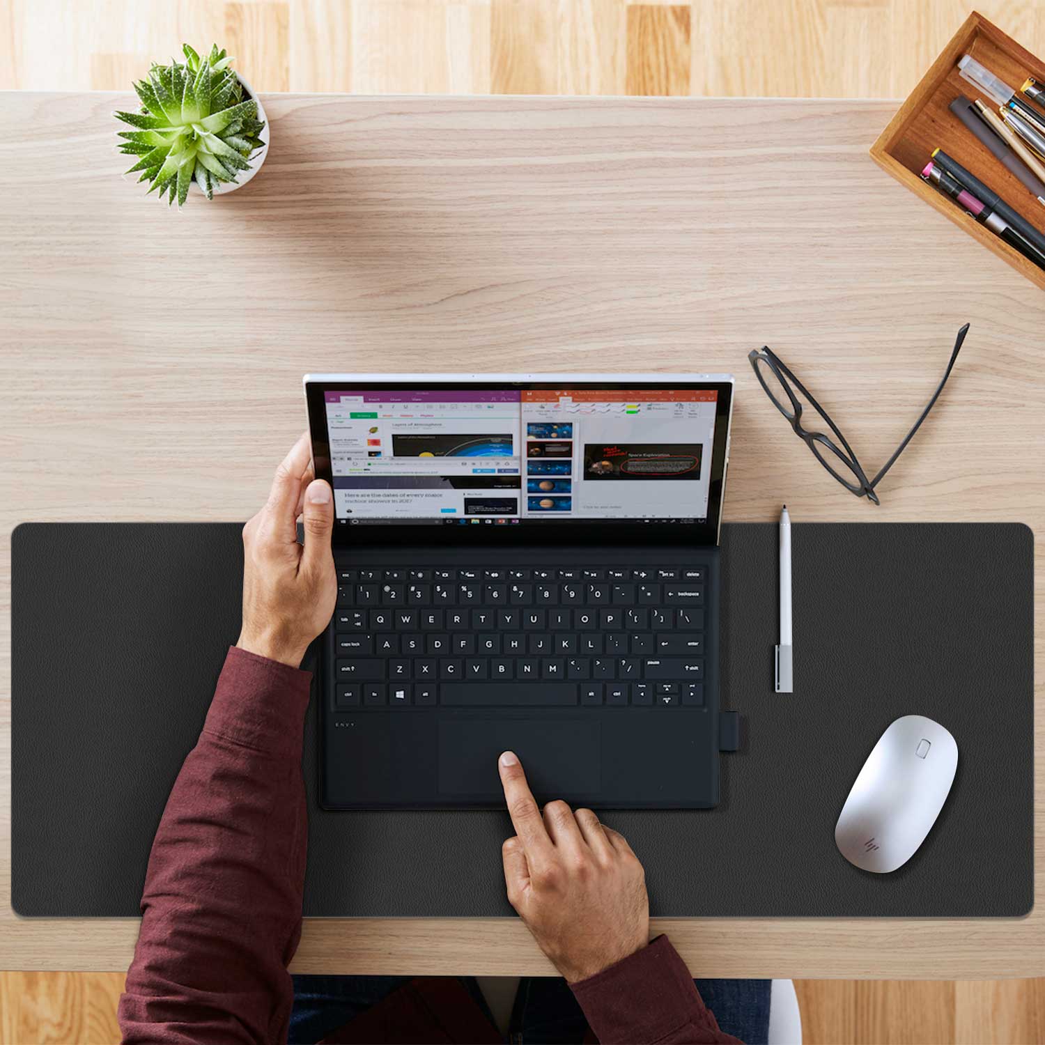 Dual-Side Mouse Pads For Desk