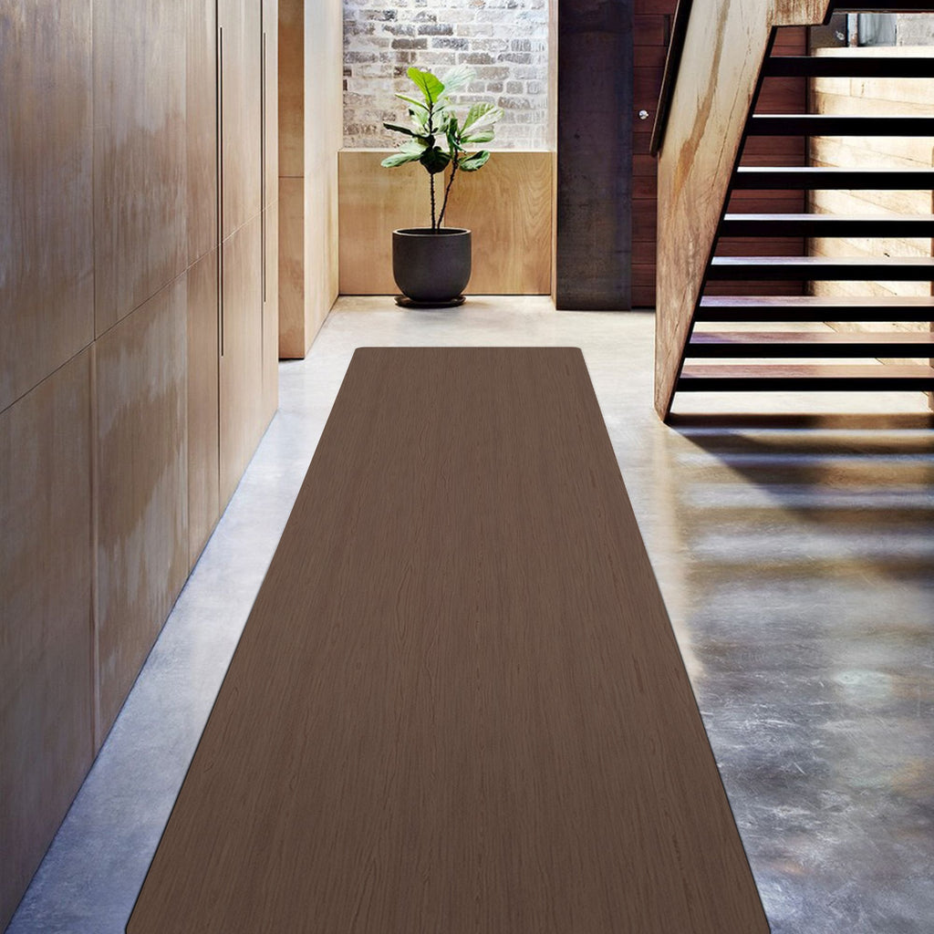 Pu Leather Soft Long Hallway Runner Rugs Mat 83" x 28"