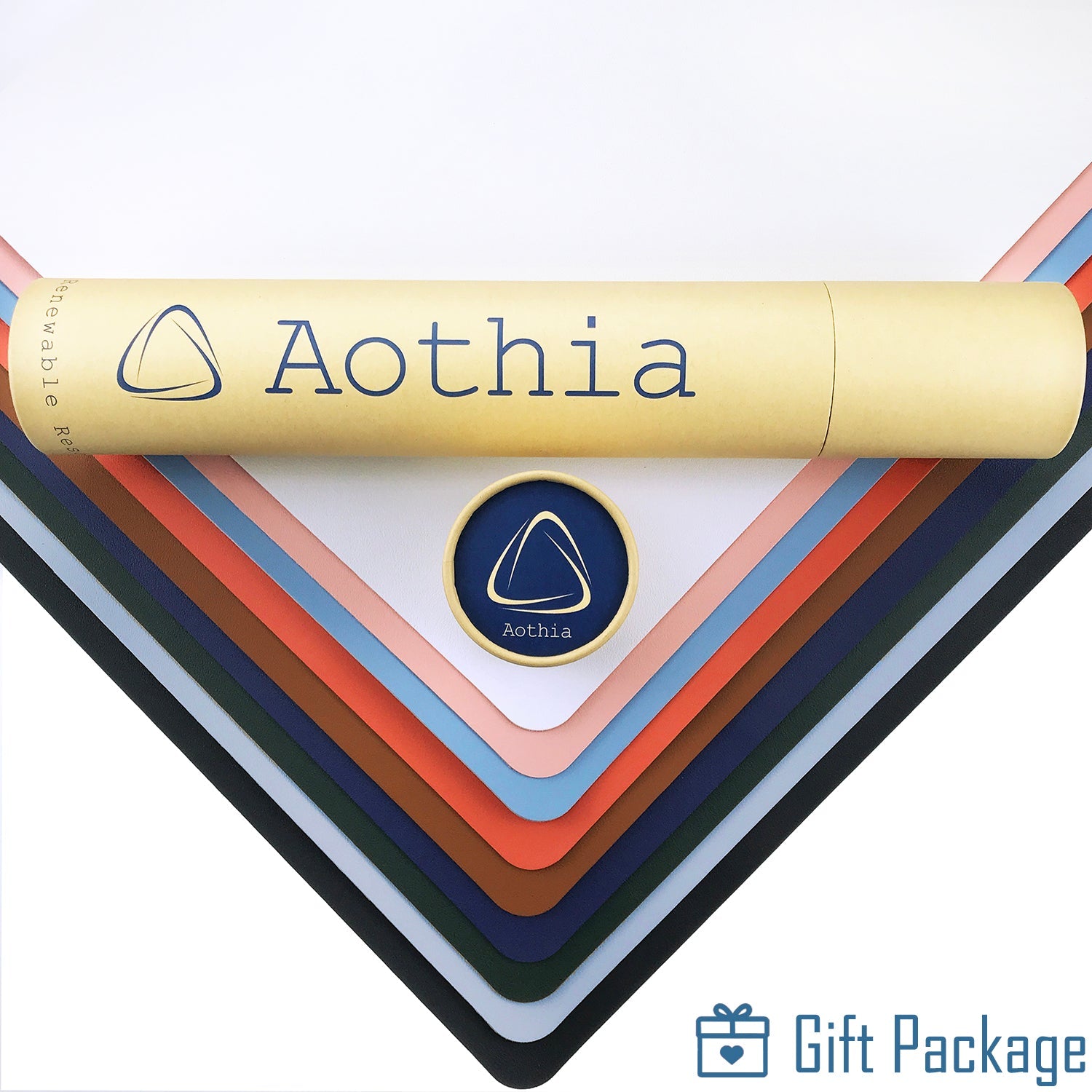 ECO Cork & Leather Dual-side Desk Pad