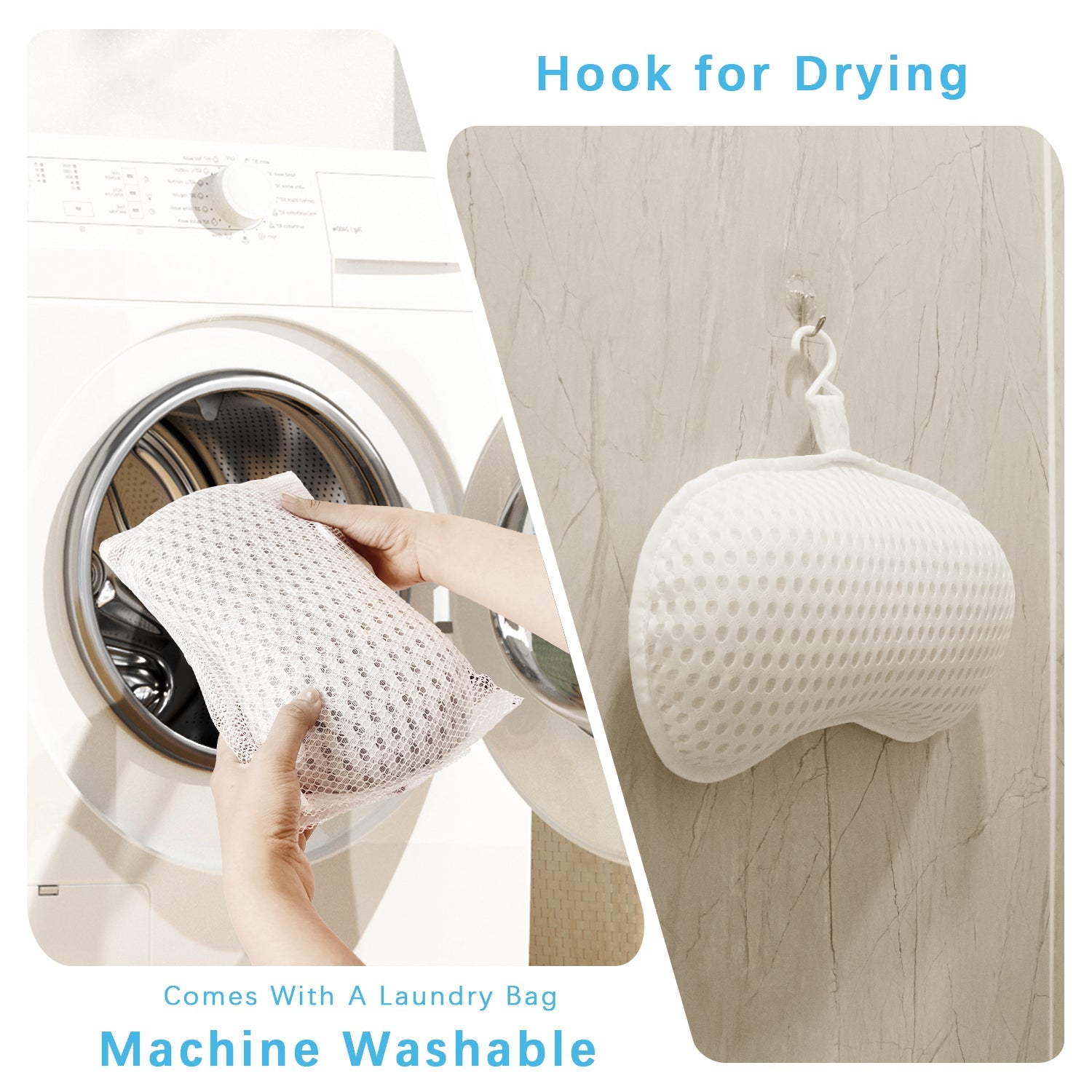 Bathtub Bath Pillows for Tub Full Body with Ergonomic TPE