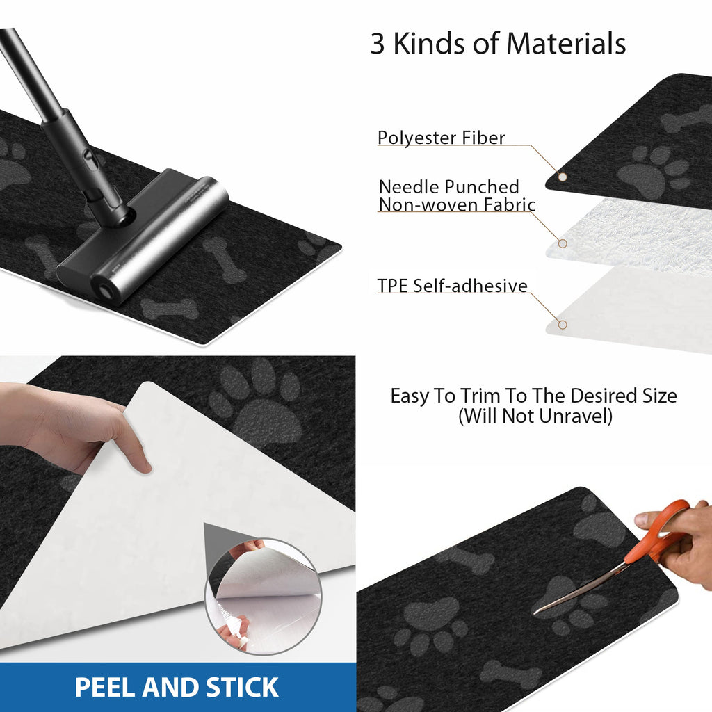 Self Adhesive Indoor Stair Runner Rugs Cover Mat Stair Treads for Wooden Steps