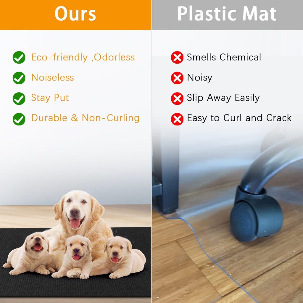 Aothia Office Hardwood Floor Chair Mat (Four Color)