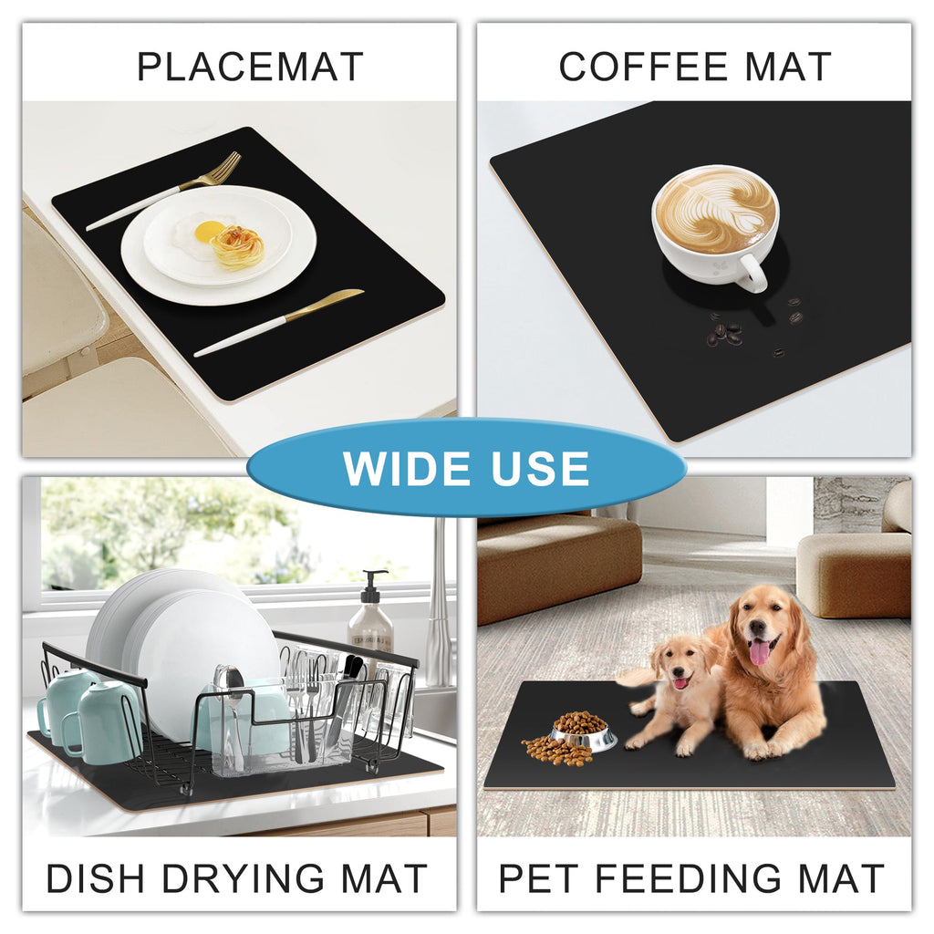 Coffee Absorbent Mat coffee maker mat for Countertop