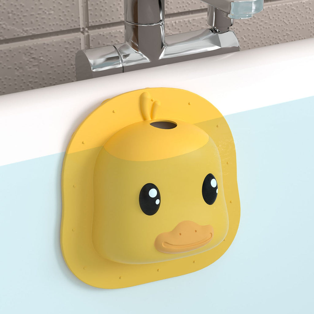 Bathtub Overflow Drain Cover Tub Overflow Drain Stopper with Suction Cups