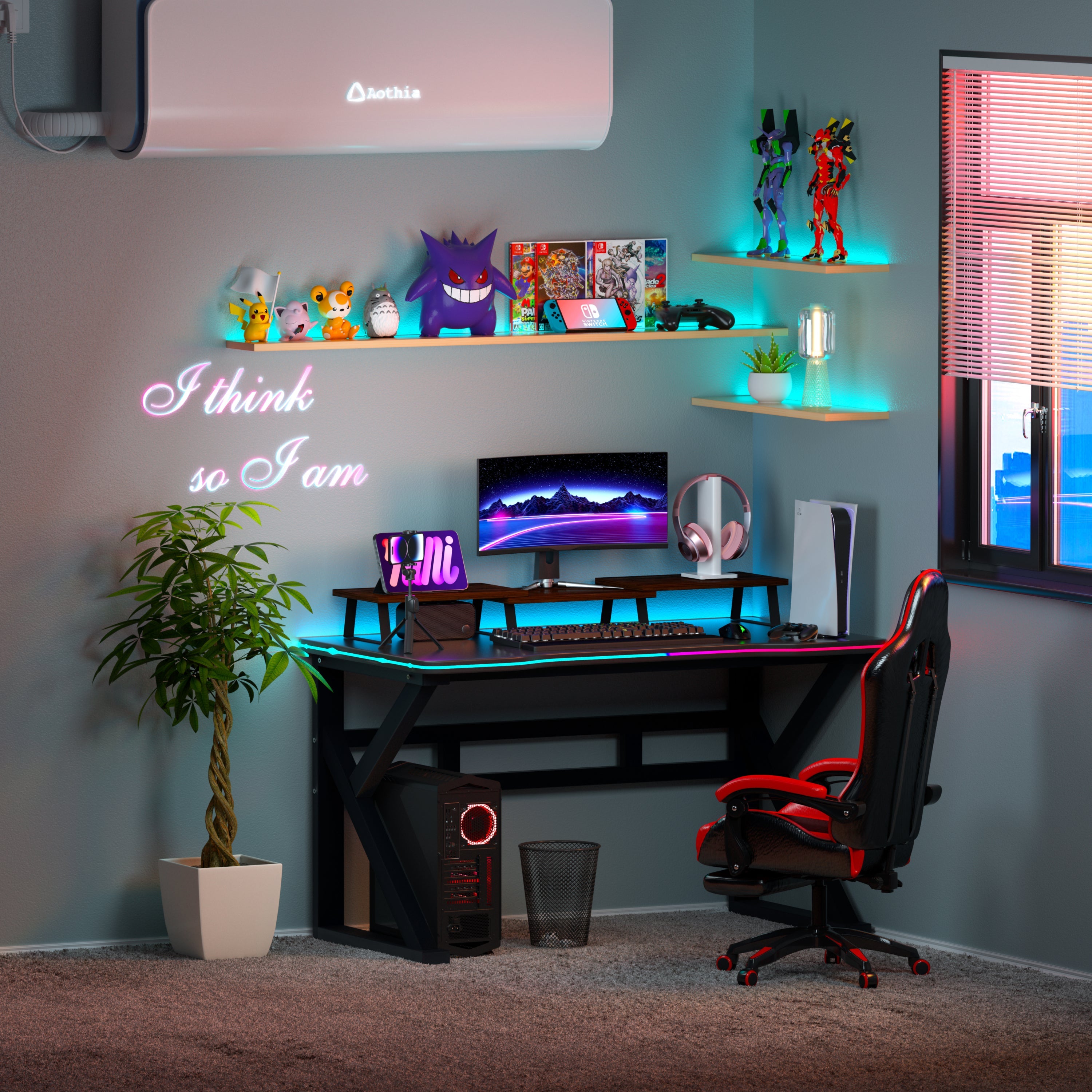 Monitor Stand Desk Dual Monitor Stand Adjustable  (Five Color)