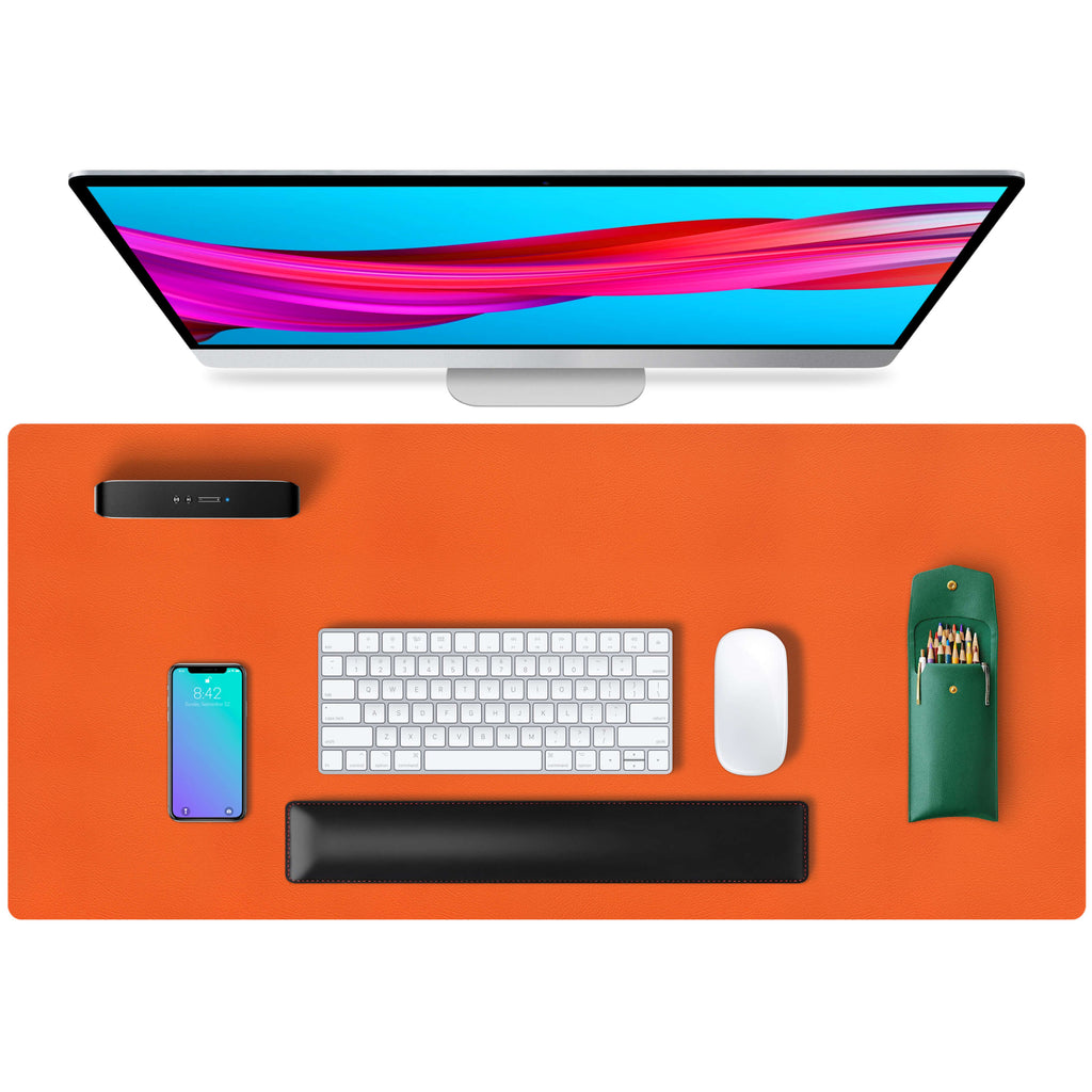 Leather Desk Pad Office Desk Mat