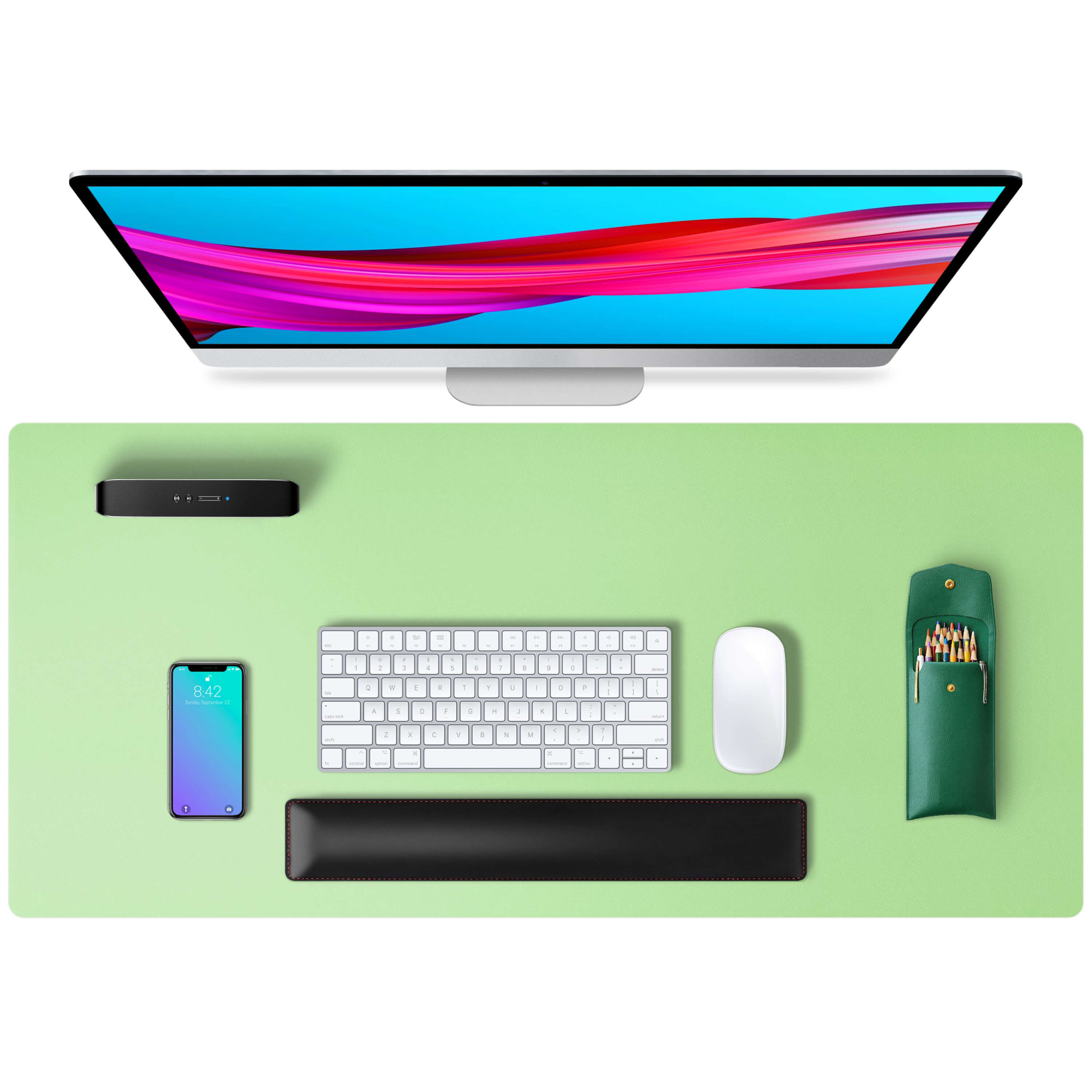 Leather Desk Pad Office Desk Mat