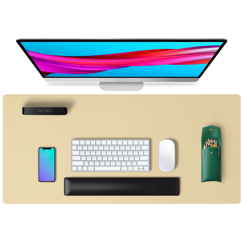 Leather Desk Pad Office Desk Mat